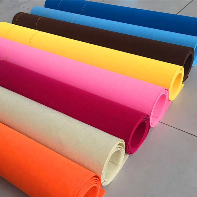 Cheapest mixed fiber non-woven 100%Polyester fibre felt From Chinese suppliers
