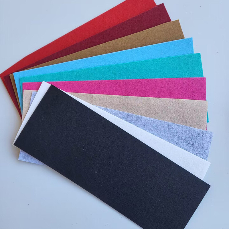 Cheapest mixed fiber non-woven 100%Polyester fibre felt From Chinese suppliers