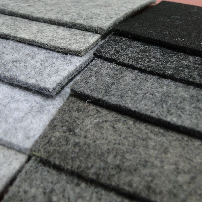 Recycled polyester staple fiber for Nonwoven Felt fabric used on Carpets