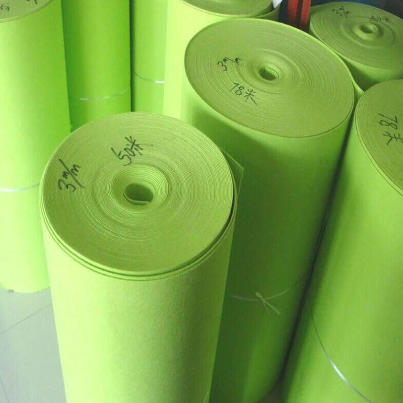 Polyester Spunbond Nonwoven Fabric 3mm polyester felt thicker for Protective suit