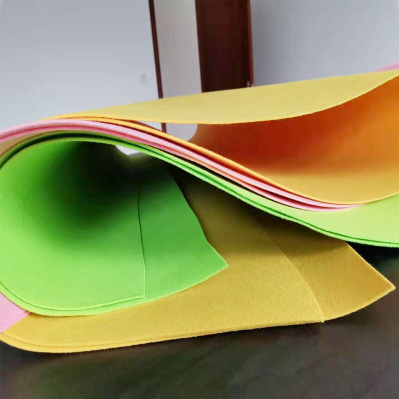 Polyester Spunbond Nonwoven Fabric 3mm polyester felt thicker for Protective suit