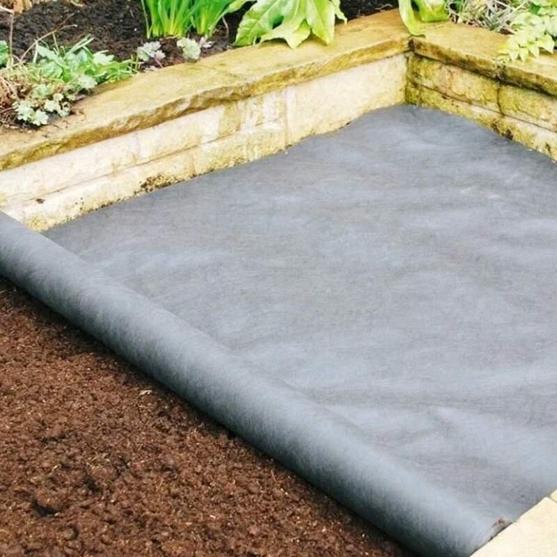 3m 6m Width White Green Non Woven PP 700g Geotextile For Slope Protection