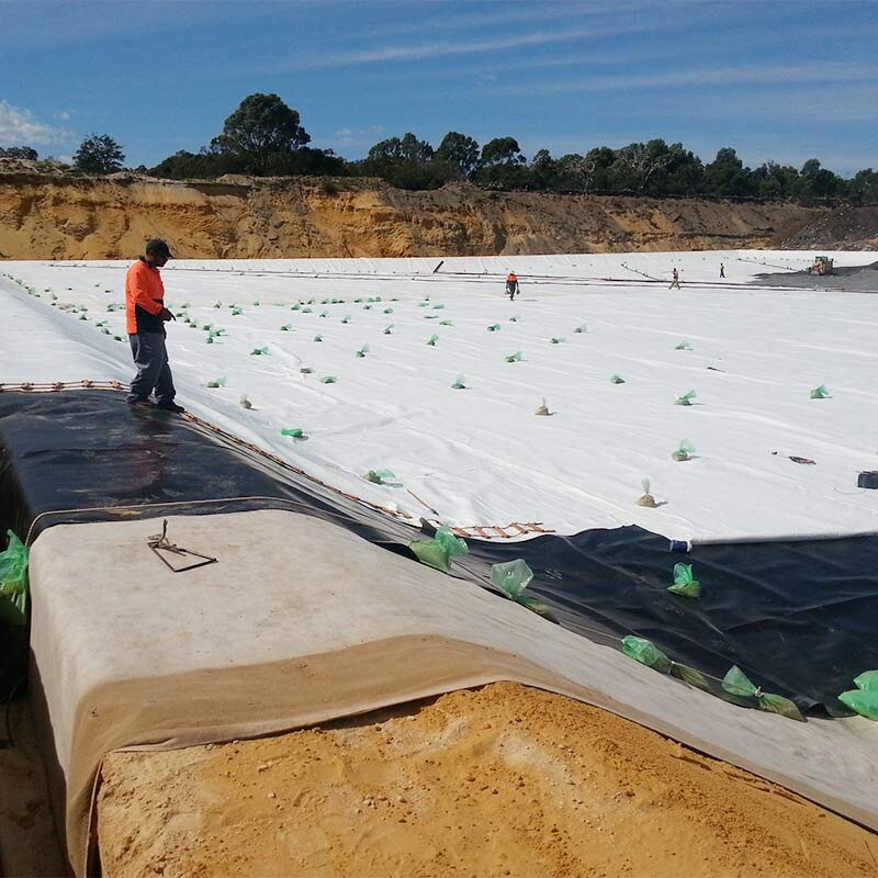 PET/PP Filament Woven Geotextile