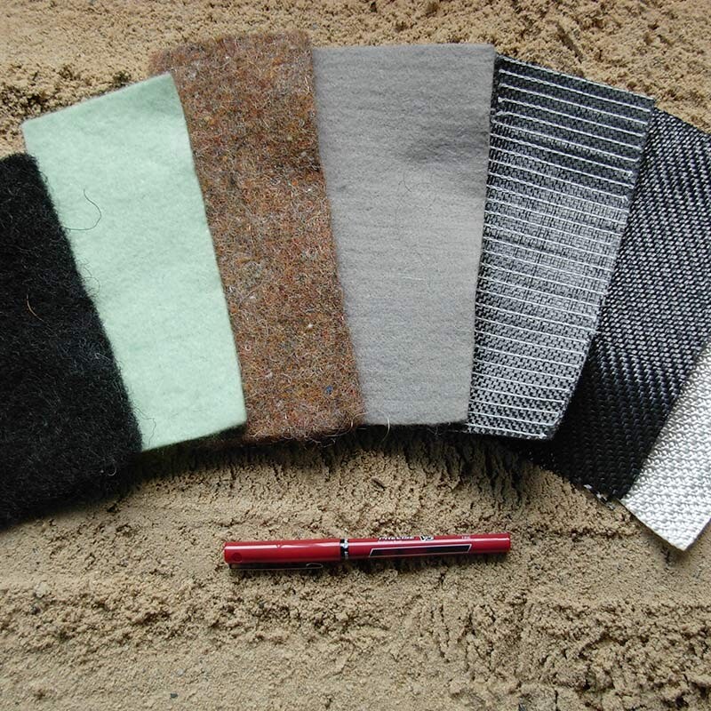 PP/PE Split Yarn Woven Geotextile