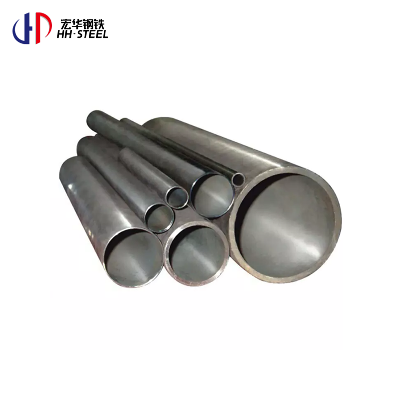 Popular Selling ASTM Q195 Q235 A252 Black Steel Pipe Hot Rolled Carbon Steel Seamless Pipe 
