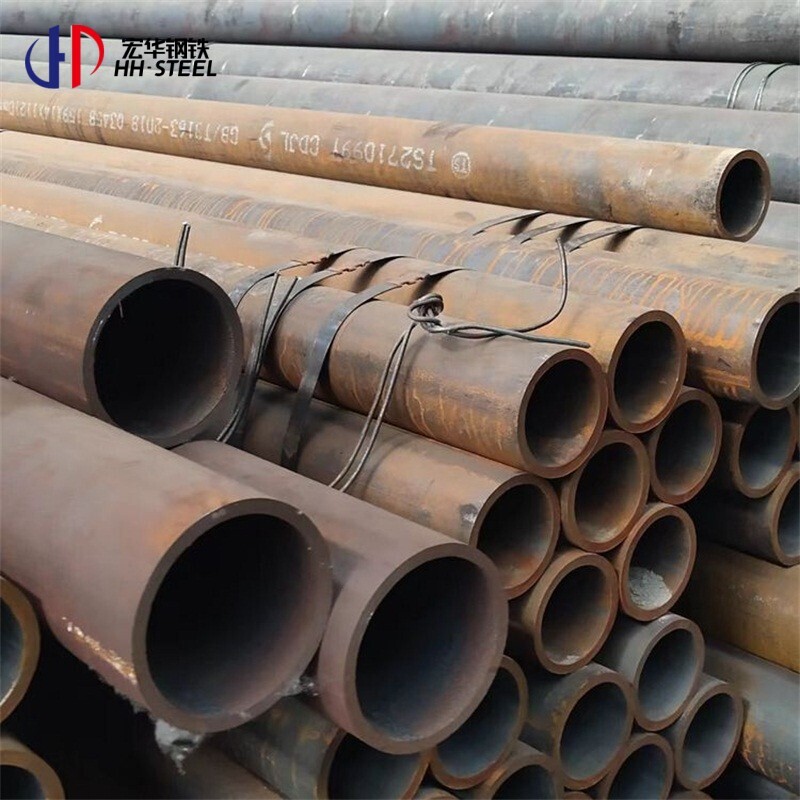 Supplier Q235B/Q255/Q275/Q345/Q420/Q460 Sch40 API 5L Spiral/Black Iron Round Pipe Welded Round Pipe