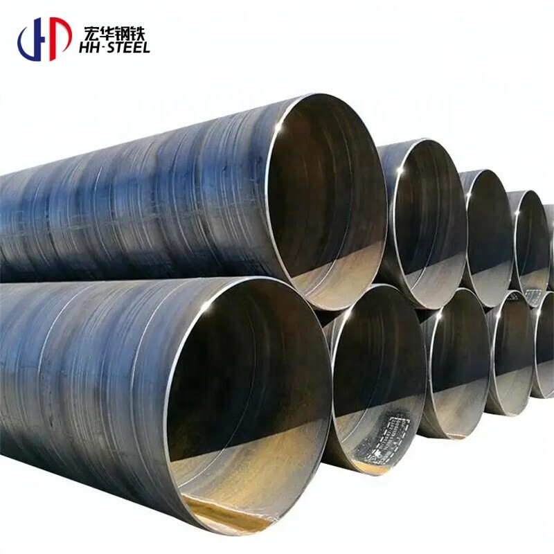 Chinese supplier spiral welded pipe/carbon steel pipe /API 5L X80 carbon welded steel pipe
