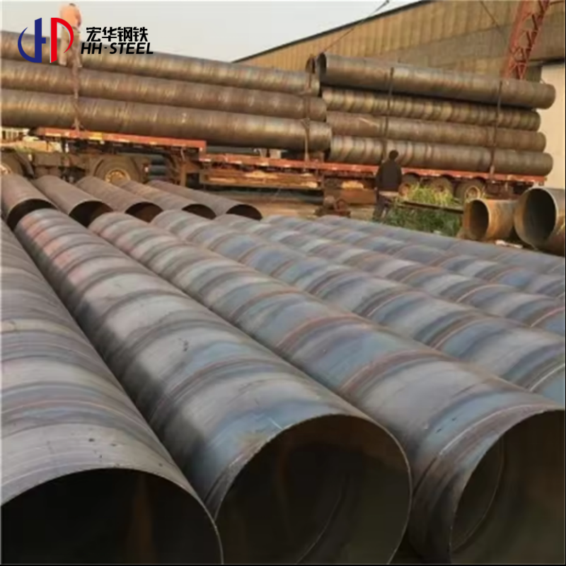 Chinese supplier spiral welded pipe/carbon steel pipe /API 5L X80 carbon welded steel pipe
