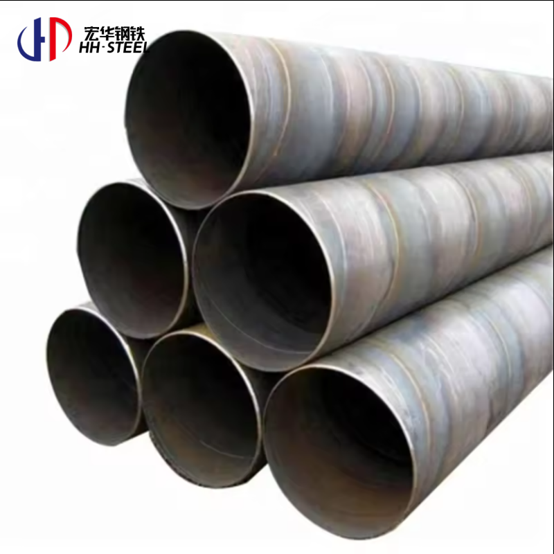 Chinese supplier spiral welded pipe/carbon steel pipe /API 5L X80 carbon welded steel pipe