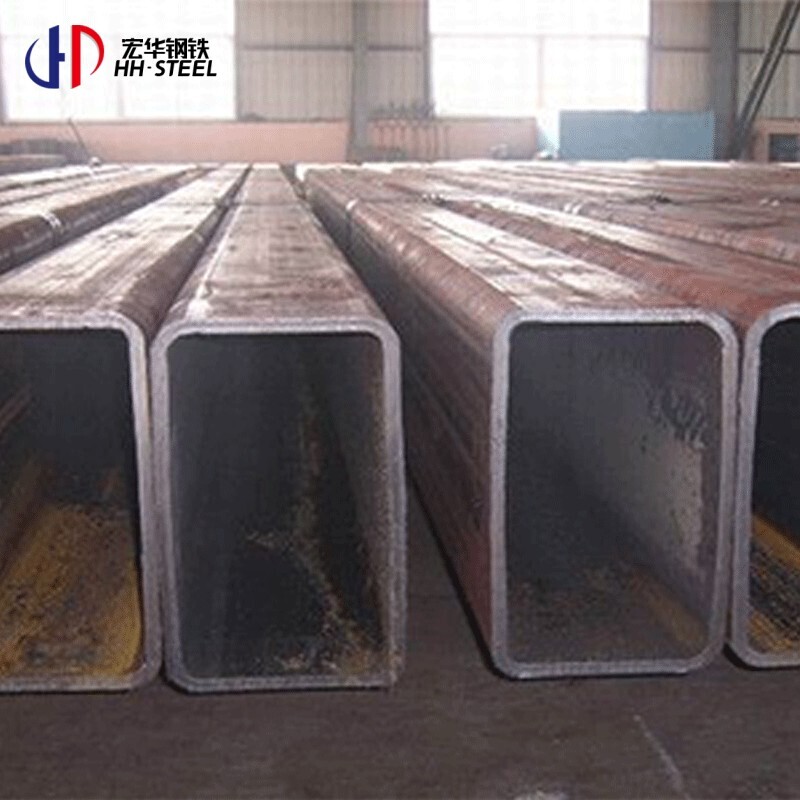 Factory Direct Black Square Rectangular Steel Pipe and Tubes Seamless Metal Carbon Square Steel Tube Making Machine