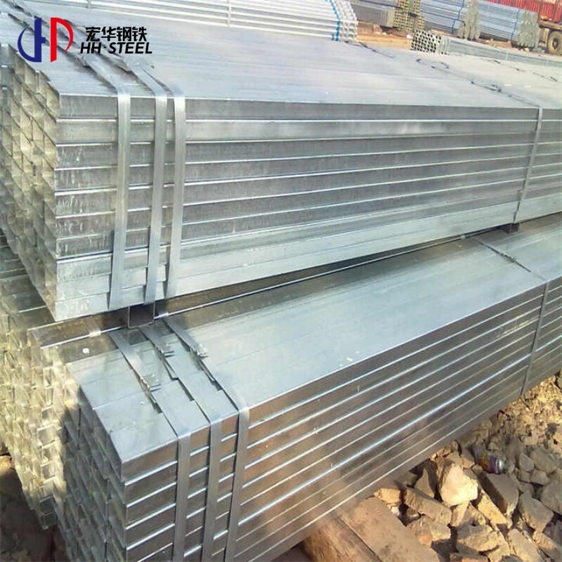 Galvanized square pipe 70x70 carbon steel square pipe thickness 3.2mm galvanized pipe