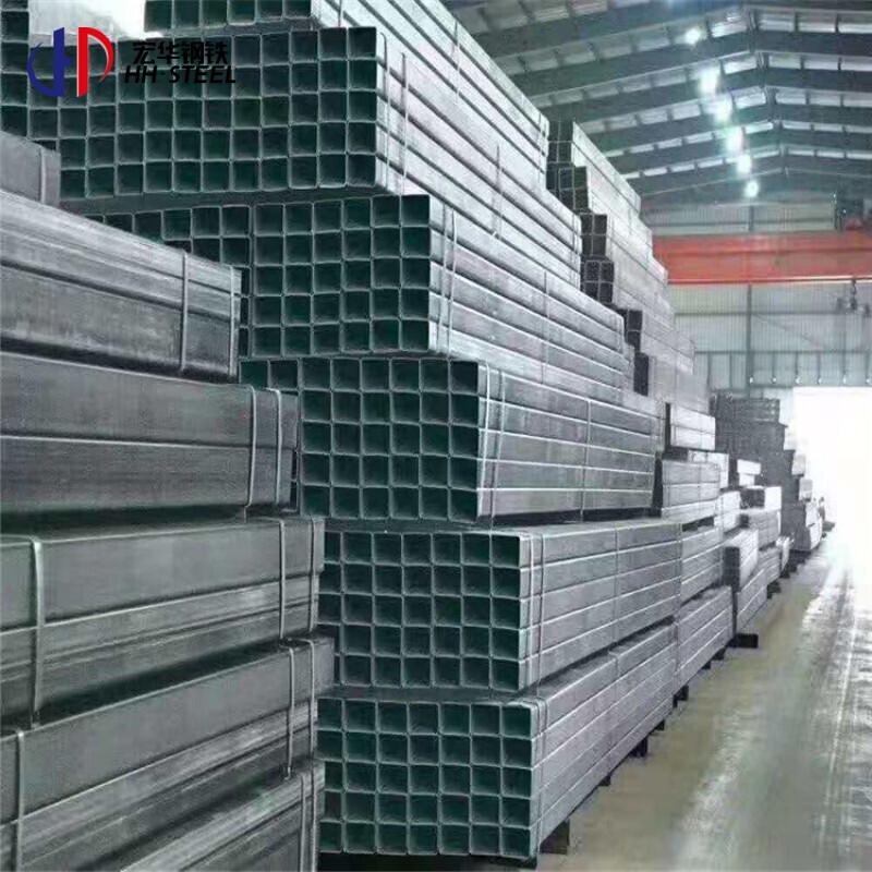 Galvanized square pipe 70x70 carbon steel square pipe thickness 3.2mm galvanized pipe
