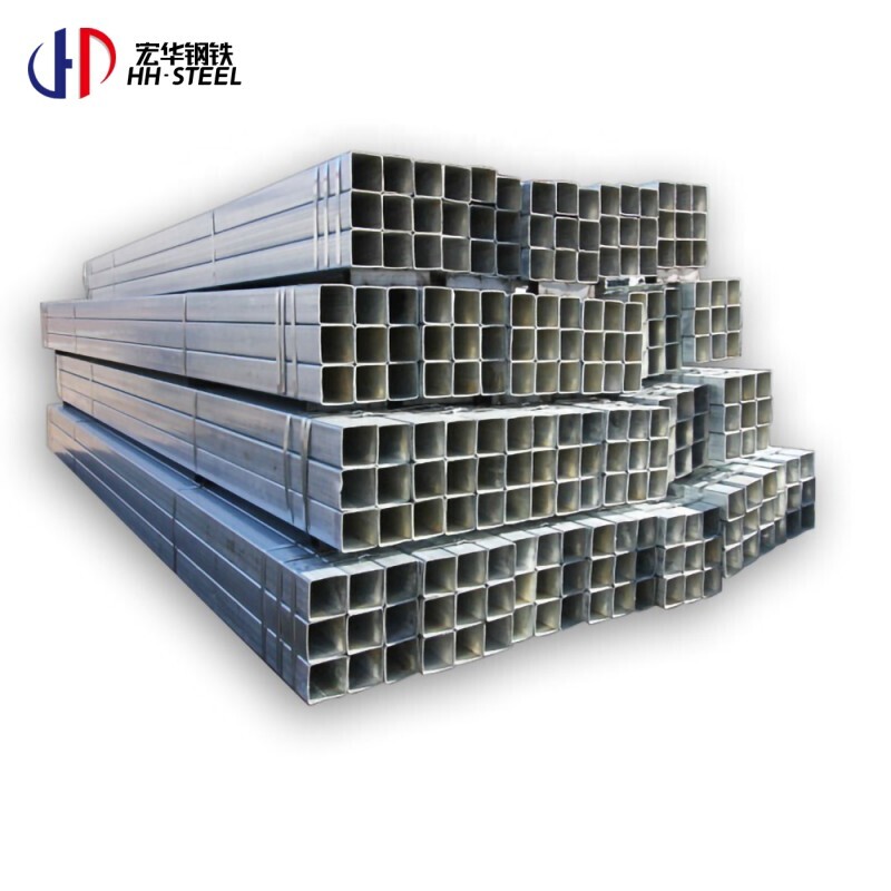 Galvanized square pipe 70x70 carbon steel square pipe thickness 3.2mm galvanized pipe