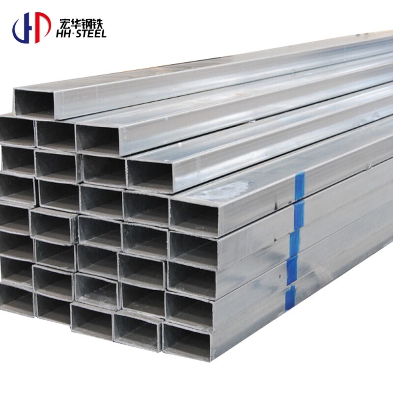 Galvanized square pipe 70x70 carbon steel square pipe thickness 3.2mm galvanized pipe