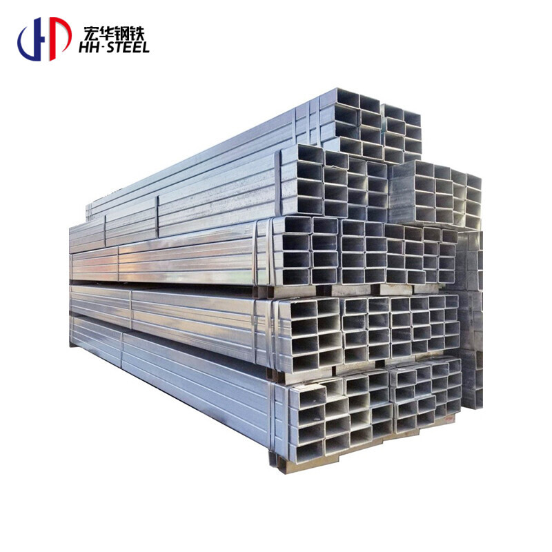 Galvanized square pipe 70x70 carbon steel square pipe thickness 3.2mm galvanized pipe
