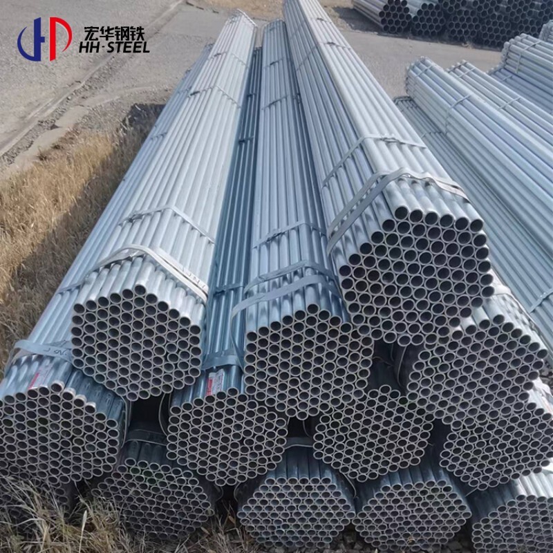 Hot Dipped Galvanized Steel Pipe ASTM A106 6 Meter Galvanized Steel Pipe A53 Galvanized Steel Tube
