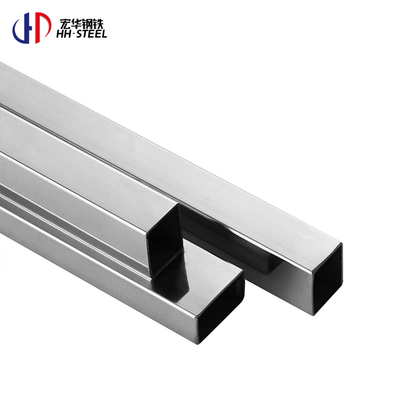 ASTM 309 309s Stainless Steel Square And Rectangular Hollow Steel Tube 201 Stainless Steel Tube/Pipe