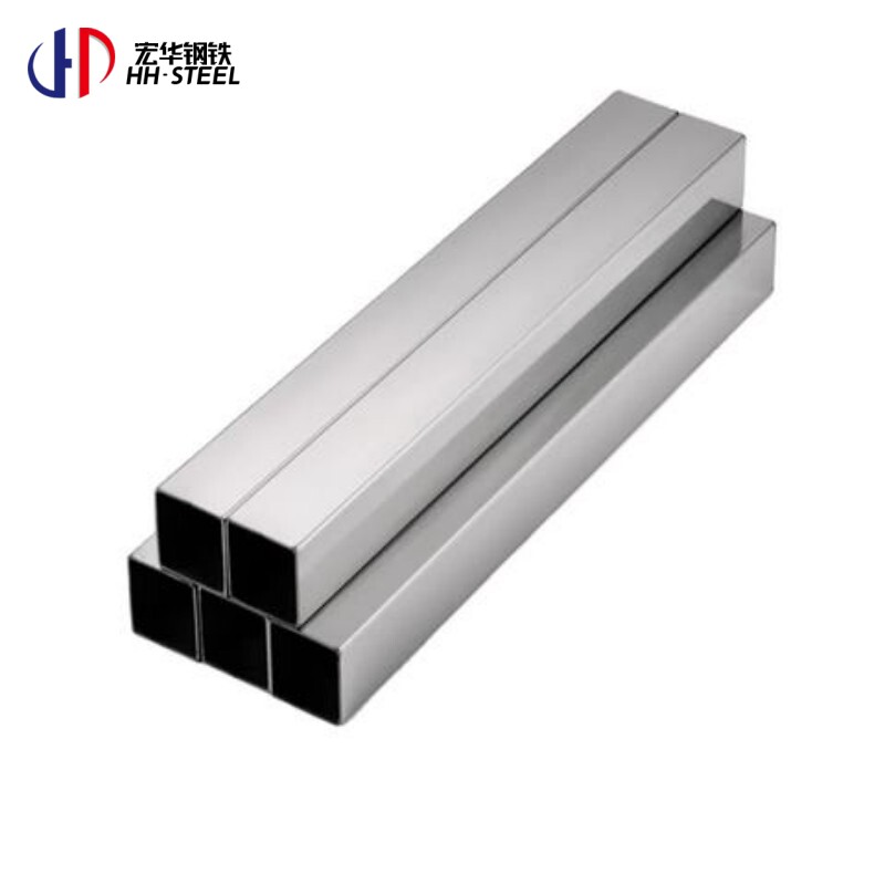 China 304 316 316l 201 202 304l Square Rectangle Rectangular Stainless Steel Pipe Square Tube Manufacturer