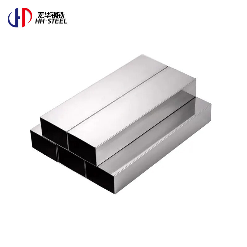 Factory Price 201 304 316 Square Rectangular Stainless Steel Tube 304 Welded Material Steel 316 Stainless Steel Pipes