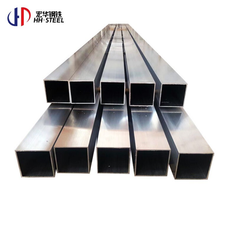 Manufacturer aluminum rectangular tube 6061 6063 7075 T5 T6 Hollow pipe aluminum alloy square tube