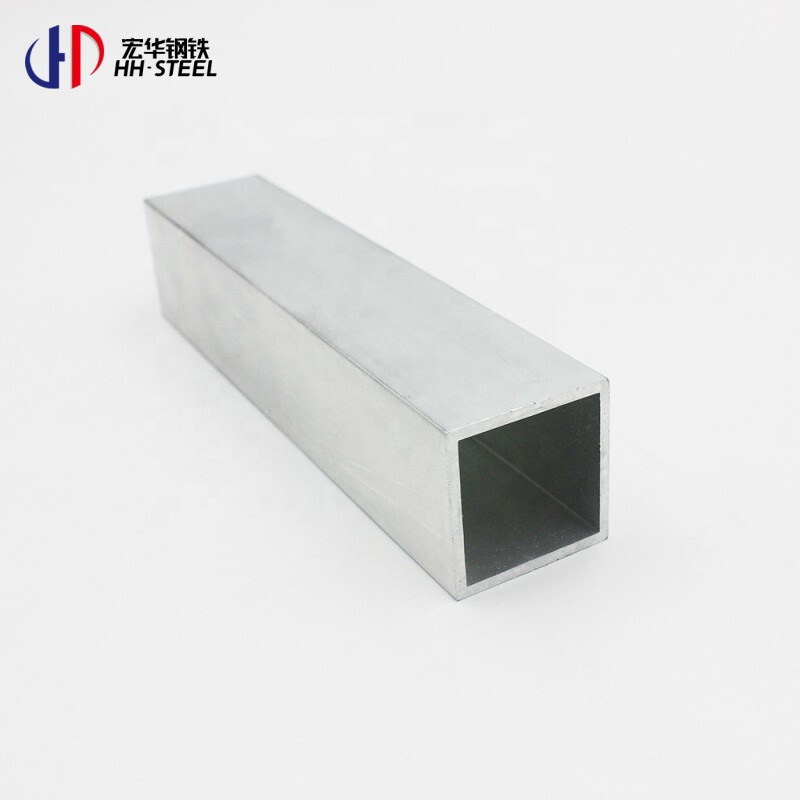 Manufacturer aluminum rectangular tube 6061 6063 7075 T5 T6 Hollow pipe aluminum alloy square tube