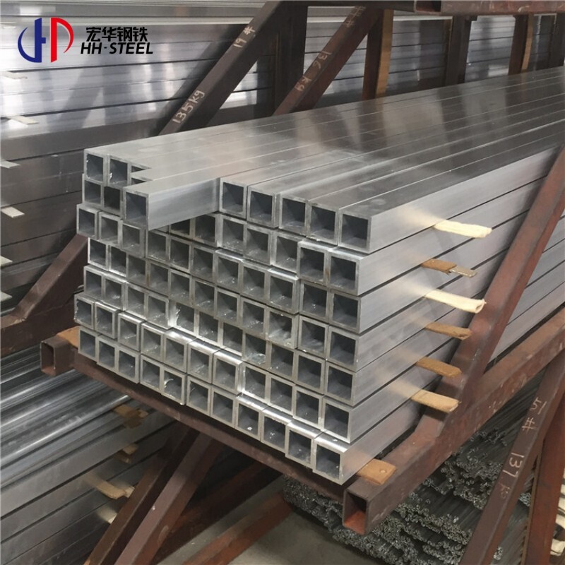 Manufacturer aluminum rectangular tube 6061 6063 7075 T5 T6 Hollow pipe aluminum alloy square tube