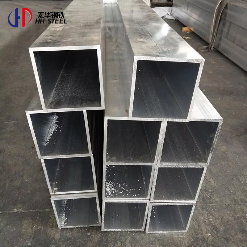 5A05 6063 6061 aluminum alloy square tube hollow tube rectangular aluminum pipe