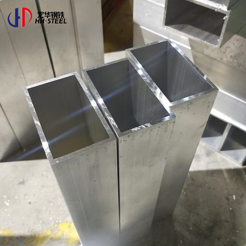 5A05 6063 6061 aluminum alloy square tube hollow tube rectangular aluminum pipe