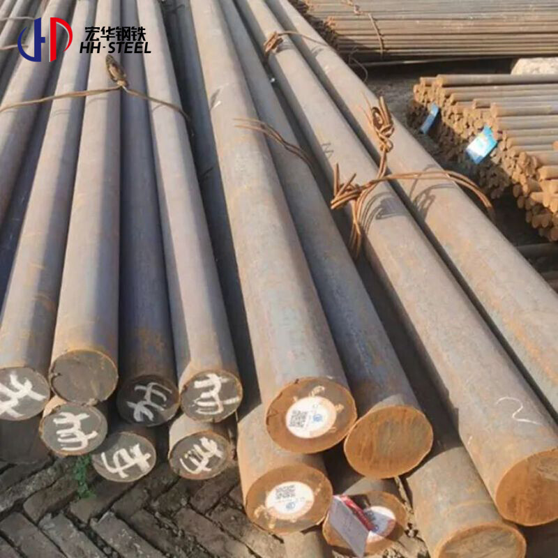 Factory Direct  Cheap Price Hot Rolled Flat 1020 1016 1060 1045 1018 1055 Ck45 Black Mild Carbon Steel Alloy Steel Round Rod Bar