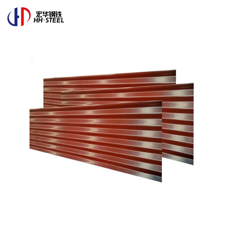High Quality Corrugated Galvanized Steel Sheets Roofing Sheet Color Coated Corrugated Steel Plate