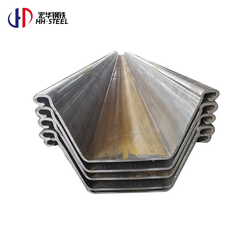 12m steel sheet pile q235 q345 q355 metal steel sheet pile larsen sheet pile