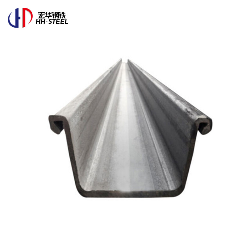 12m steel sheet pile q235 q345 q355 metal steel sheet pile larsen sheet pile