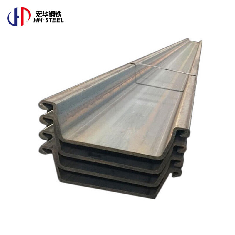 12m steel sheet pile q235 q345 q355 metal steel sheet pile larsen sheet pile