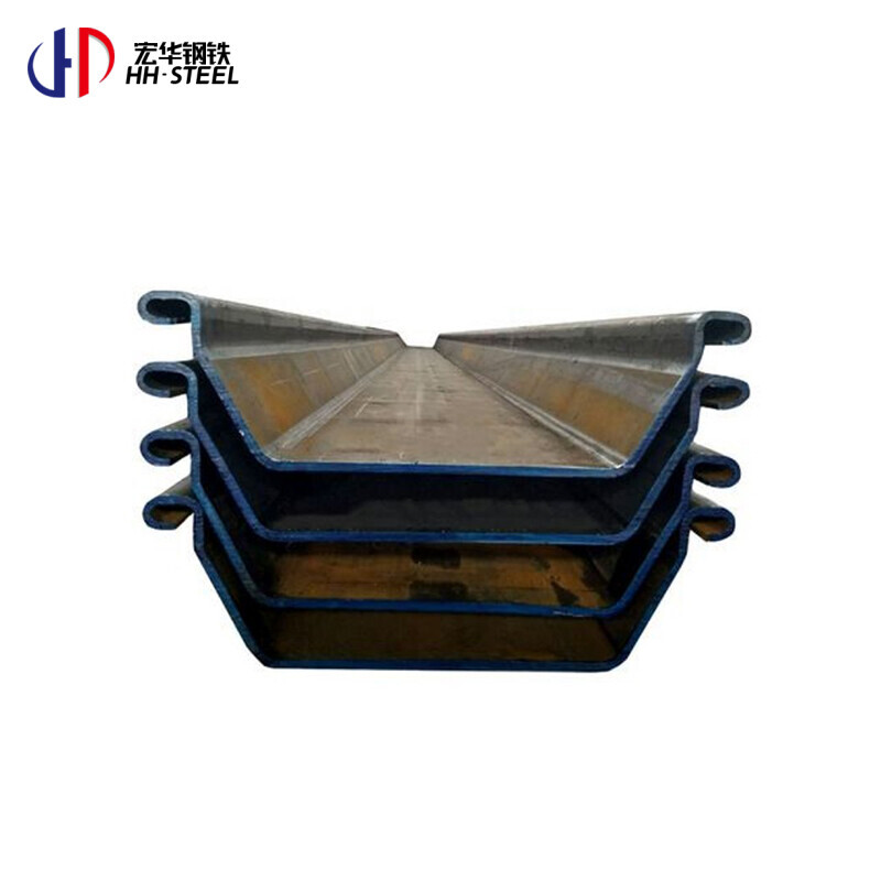 Type II 400X100X10.5mm Sheet Pile Hot Rolled U Z Type 2 Sy295 Sy390 Steel Sheet Pile
