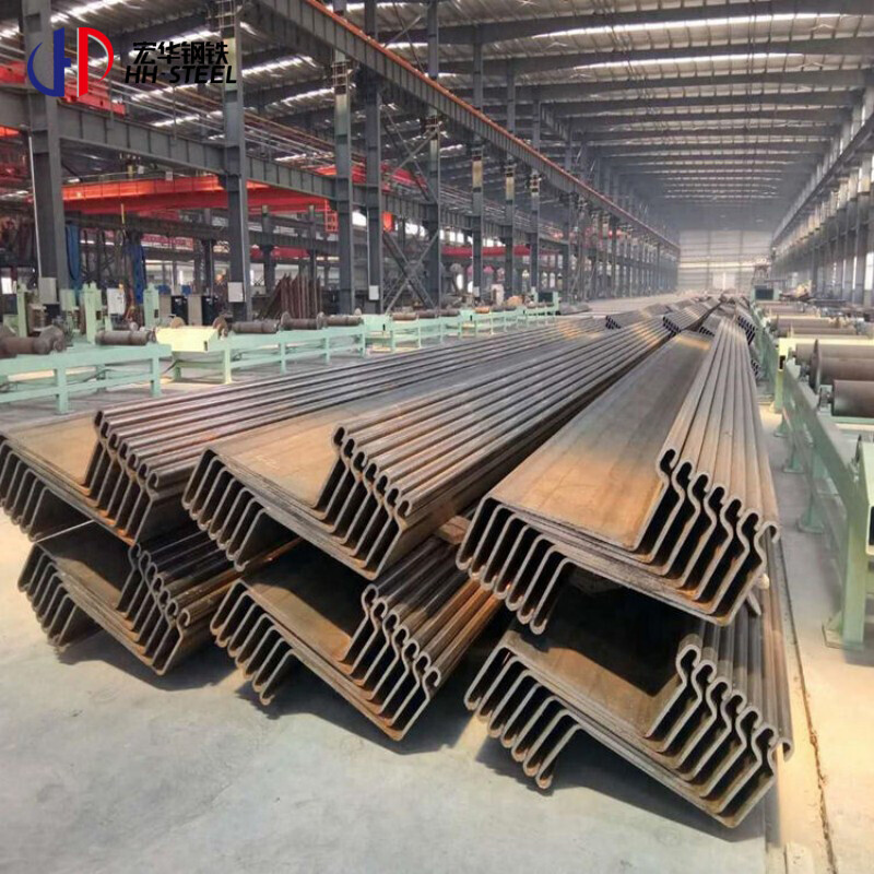 Hot Selling Cheap Hot Rolled Steel Sheet Piling Z-Shaped Sheet Piles for Construction