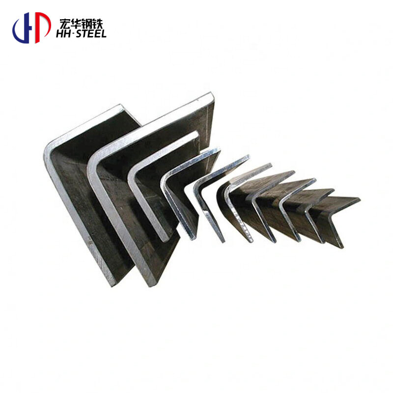 low prices 50x50x10 mild iron carbon steel slotted long equal /unequal corn angle bar 