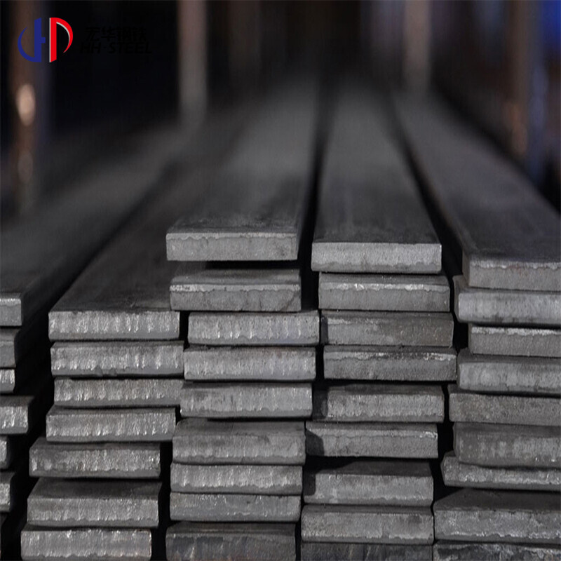 Low carbon steel plate flat iron steel Q355 hot rolled spring steel flat bar for tractor