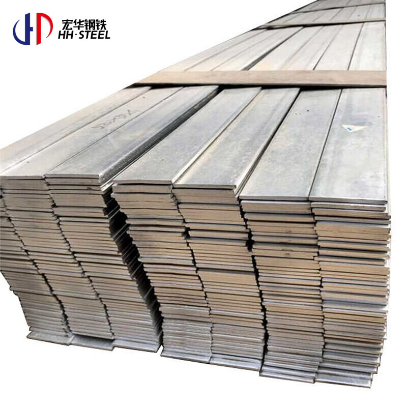 Low carbon steel plate flat iron steel Q355 hot rolled spring steel flat bar for tractor