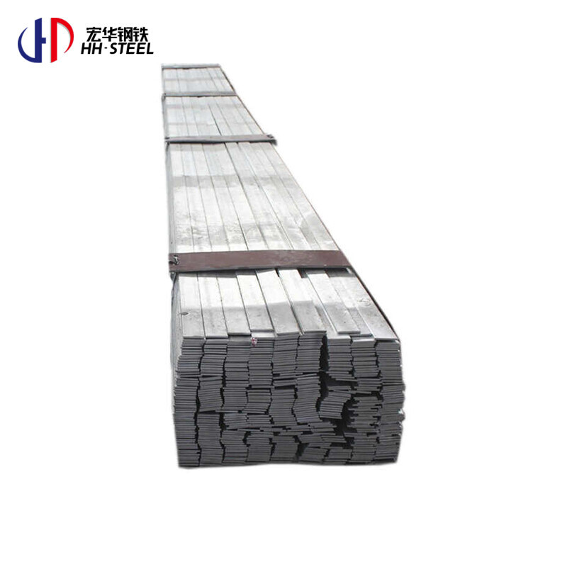 SUS 304 Slitted Stainless steel Flat Bar 40x5mm , Length 6 meters , according to ASTM A 276 & A 484