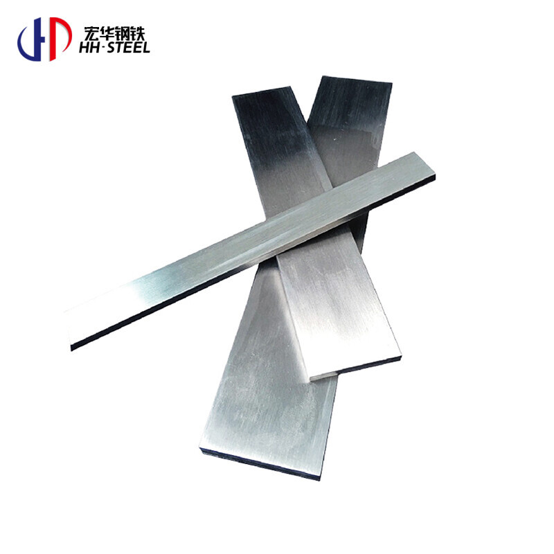 SUS 304 Slitted Stainless steel Flat Bar 40x5mm , Length 6 meters , according to ASTM A 276 & A 484