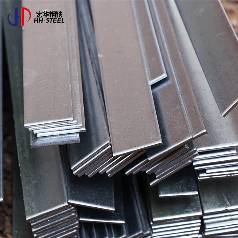 Factory Direct  Q195 Q235 Q345 SS400 S45C A36 Stainless Steel Flat Bars Steel Square Bars Flat Bars