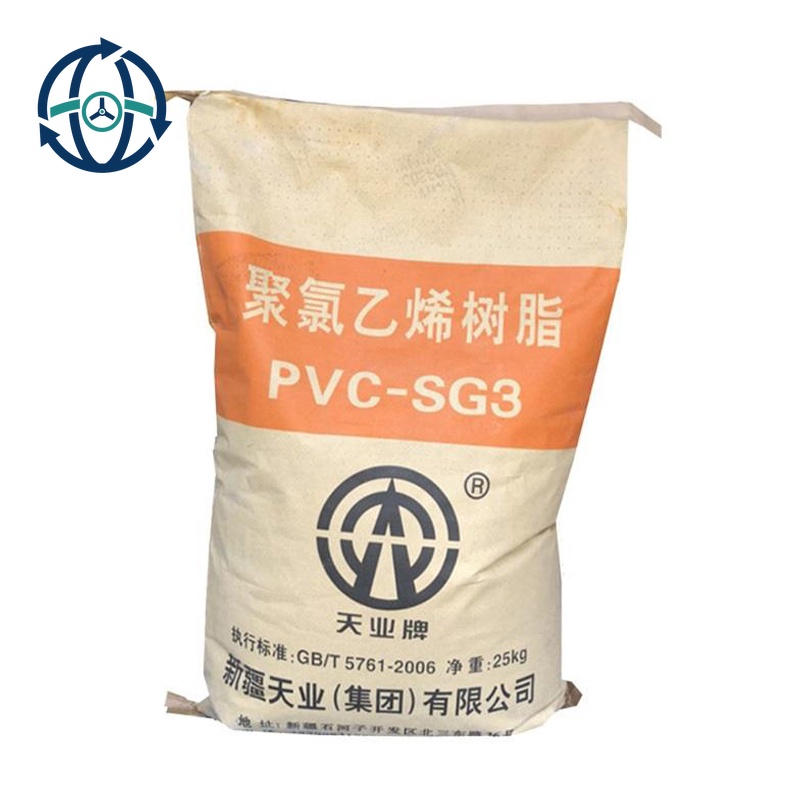 Polyvinyl Chloride PVC Resin of China PVC Granules Producer 25kg Virgin Injection Grade SG3 SG5 SG7 SG8 Model