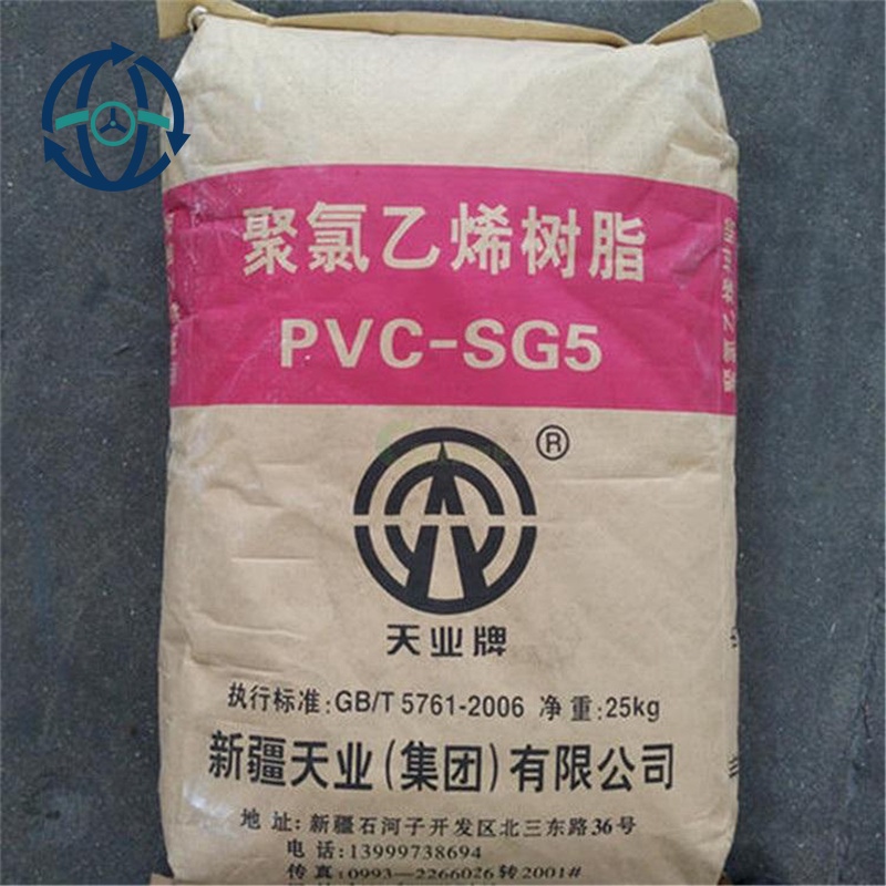 Polyvinyl Chloride PVC Resin of China PVC Granules Producer 25kg Virgin Injection Grade SG3 SG5 SG7 SG8 Model