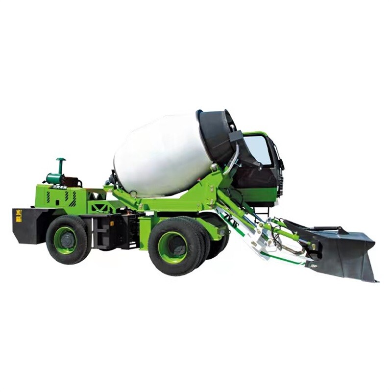 Self-loading Concrete mixer truck