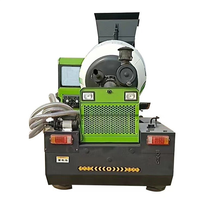 Self-loading Concrete mixer truck