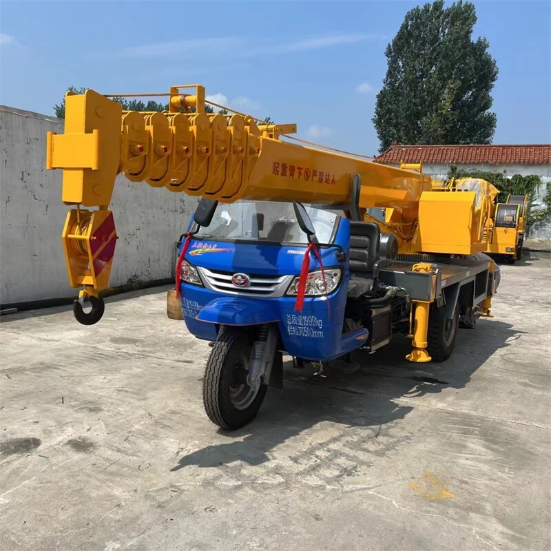 25HP Tricycle Crane Configuration Table