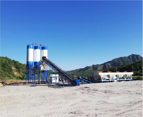 Concrete Mixing Plant Double HZS60