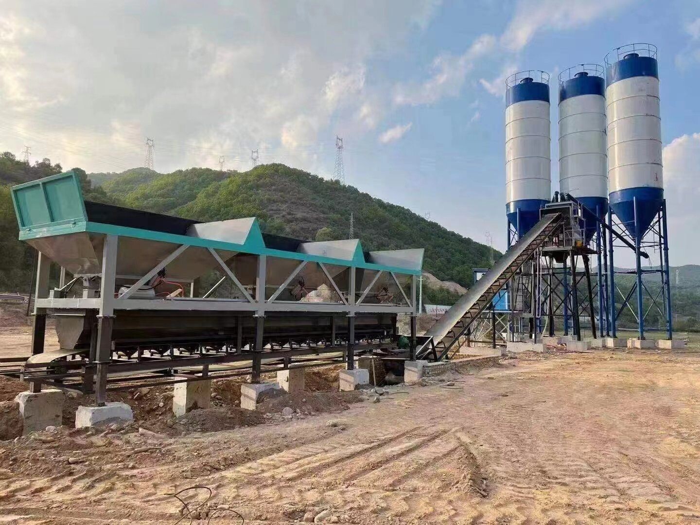 Concrete Mixing Plant JS750