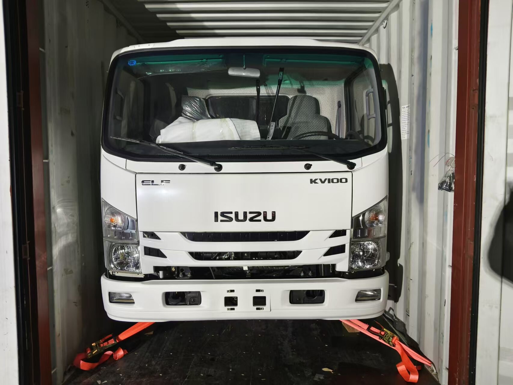 Isuzu chassis shipped to Saudi Arabia