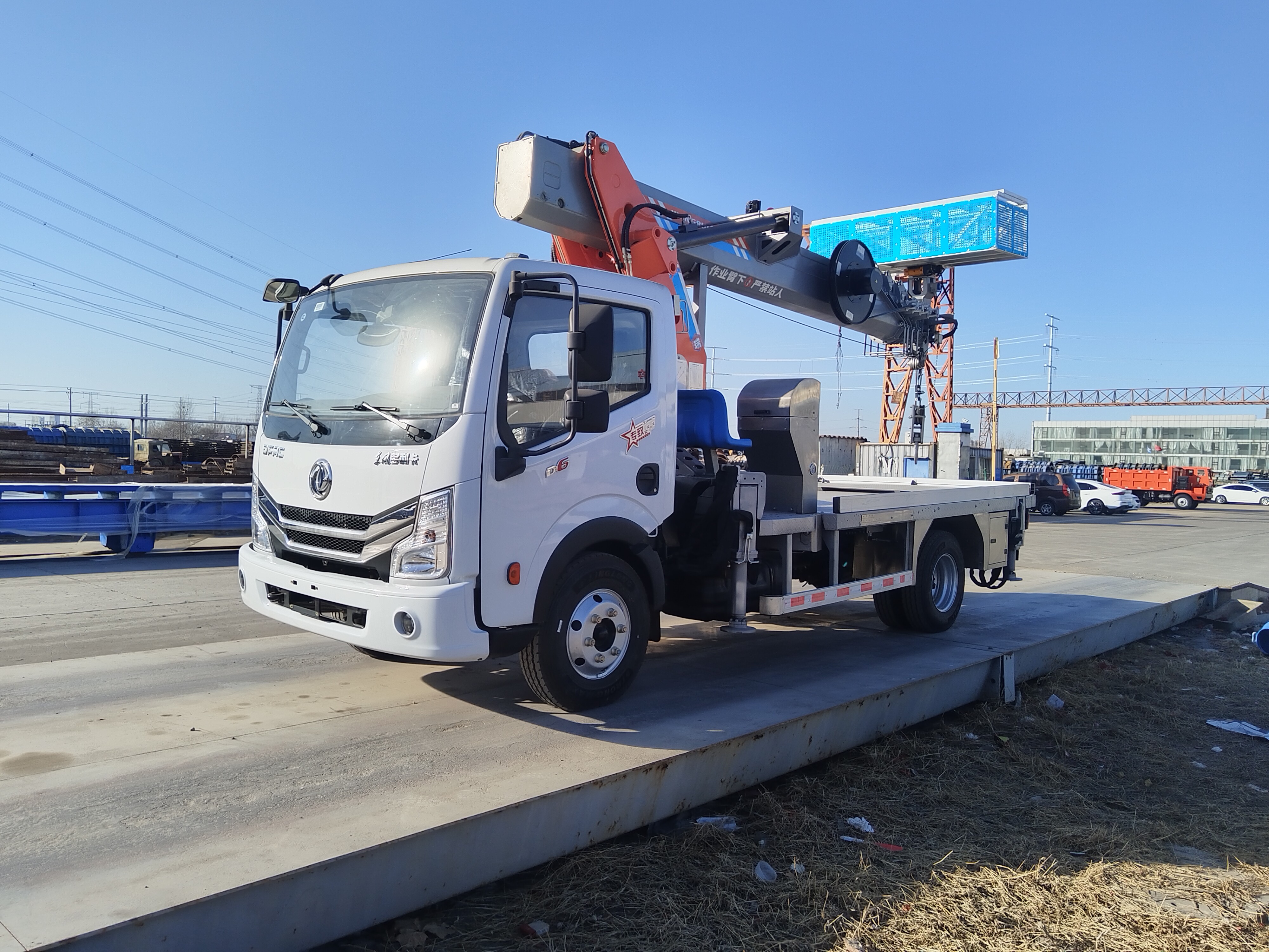 SDXJ Aerial work vehicles exported to Southeast Asia